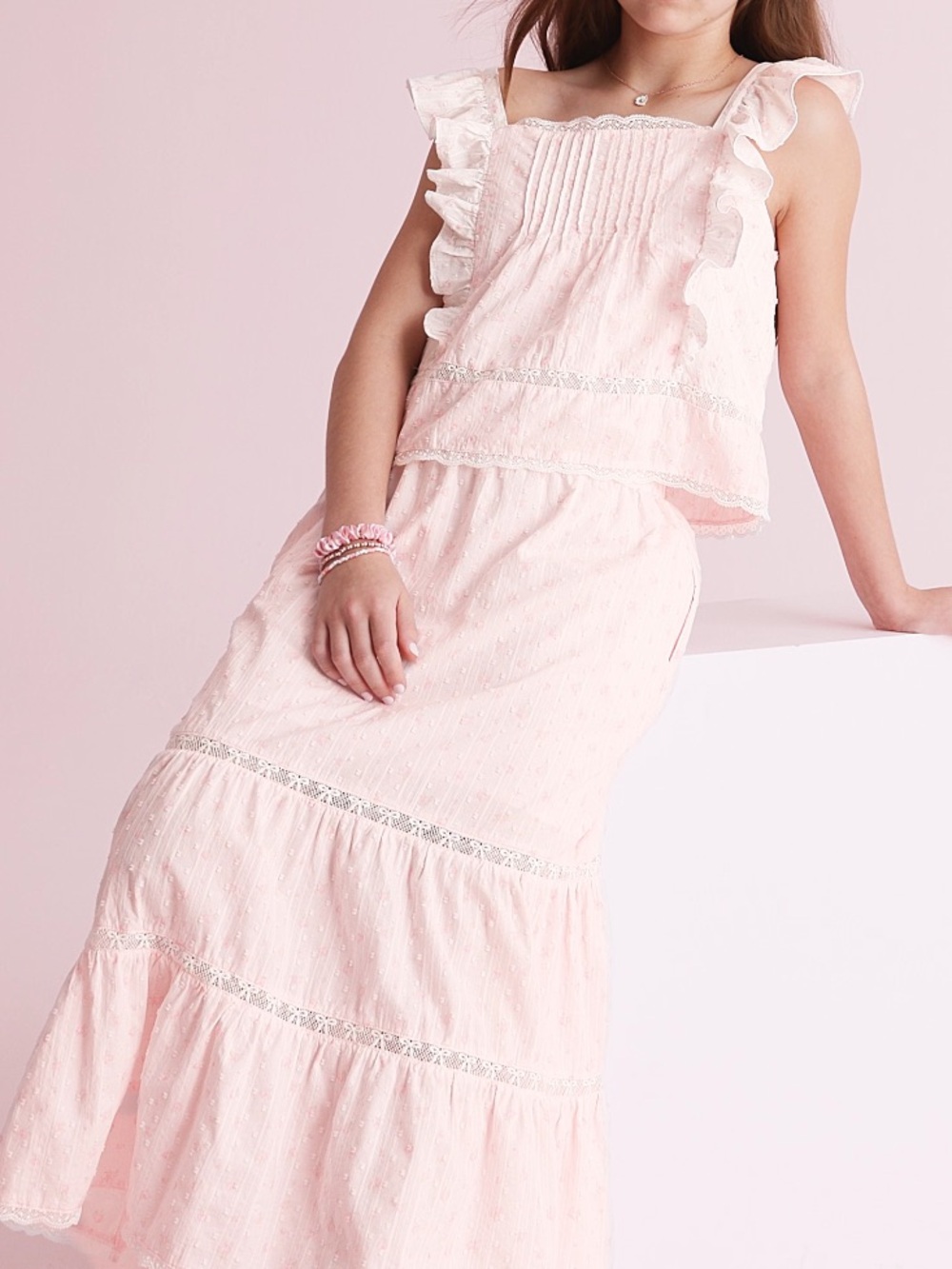 LOVESHACKFANCY Target Top and Skirt Set Limited Collection